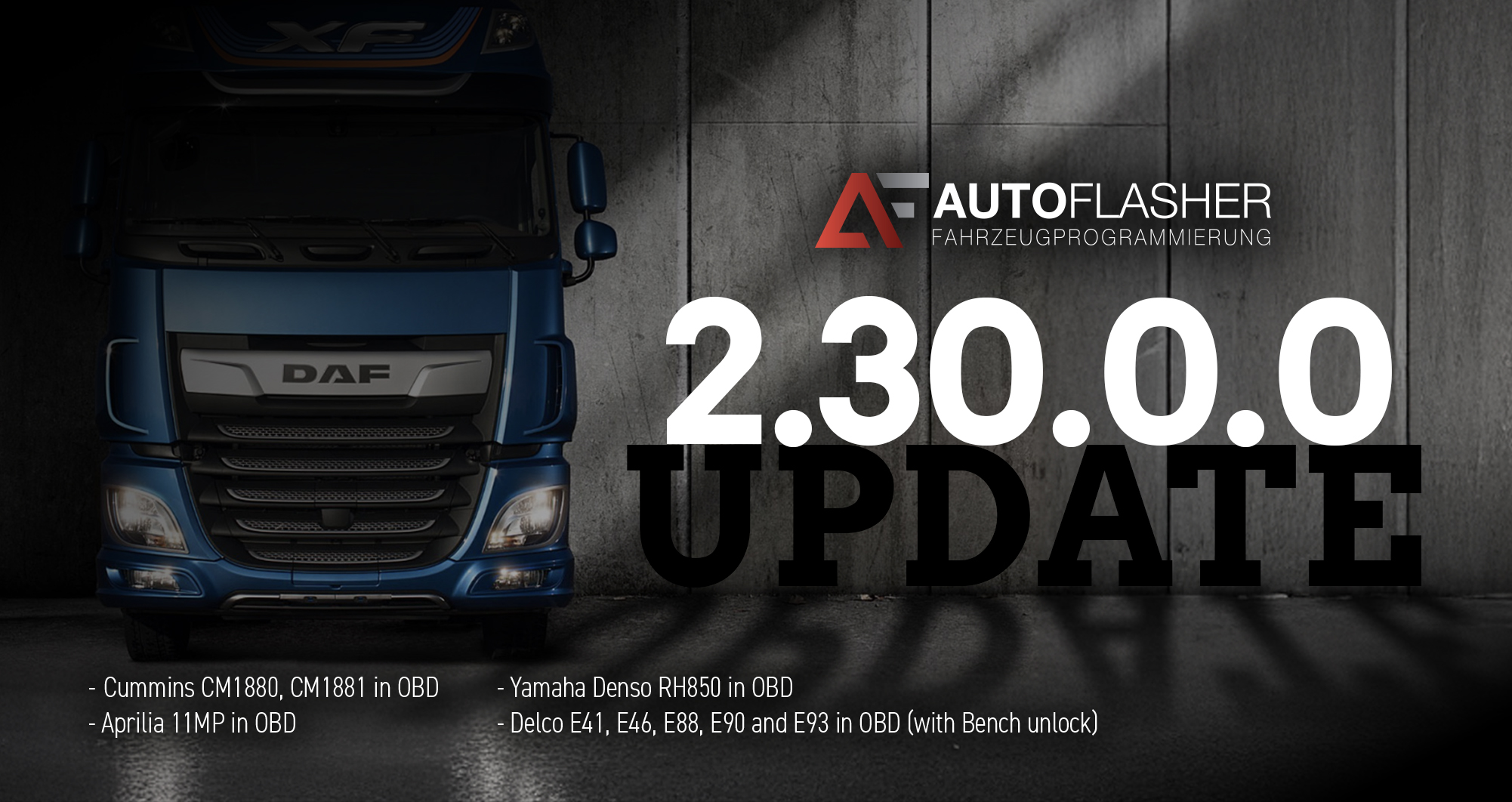 Autoflasher Update 2.30.0.0